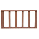 ストレートフェンス ウッドデッキ用フェンス 人工木 diy おしゃれ 人工木製 フェンス リアル 腐らない 錆びない サビない メンテナンス不要 ガーデニング 庭 【納期B】【sms-pwde-st】