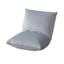 座椅子 コンパクト おしゃれ 無地 グレー ピンク かわいい 厚み ボリューム ボリューミー 折りたたみ 折り畳み 座いす チェア 椅子 イス シンプル 【納期B】【azm-rkc-327】