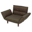 ソファ 一人掛け おしゃれ ソファー リクライニング 一人暮らし 1人掛け カウチソファ カウチソファー 肘掛け ひじ付き 北欧 日本製 ポケットコイル コンパクト 【納期C】【sgl-10183】