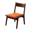 ダイニングチェア 木製 北欧 おしゃれ 1脚 単品 天然木 脚 クッション 座面 背もたれ 座高 低い ロースタイル ローチェアー モダン ナチュラル カントリー 椅子 【納期A】【azm-hoc-331】