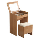 ドレッサー スツール付き 椅子セット 化粧台 ミラー 鏡 収納 引き出し コンセント ミニデスク 机 コンパクト 省スペース 一人暮らし ワンルーム マンション 【納期E】【szo-sh-12-drs】