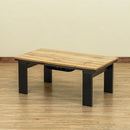 コタツ おしゃれ 北欧 こたつ テーブル スタイリッシュ モダン 石英管 木目 長方形 リビング センターテーブル ローテーブル サイズ 90×50cm 【納期B】【skb-dci90】