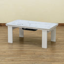 コタツ おしゃれ 北欧 こたつ テーブル スタイリッシュ モダン 石英管 木目 長方形 リビング センターテーブル ローテーブル サイズ 90×50cm 【納期B】【skb-dci90】