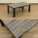 こたつ テーブル 本体 コタツ 折畳み 折り畳み 折りたたみ アンティーク調 レトロ 300W 省エネ おしゃれ 北欧調 家具調 折れ脚 ローテーブル リビング 【納期B】【skb-dcka90】