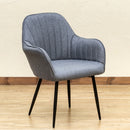 ダイニングチェア 北欧 おしゃれ 肘掛け 青 ブルー 茶色 ブラウン 緑 グリーン グレー 赤 レッド モダン 丸み カーブ 背もたれ 椅子 インテリア デザイン 単品 【納期B】【skb-hay09】