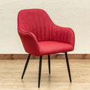 ダイニングチェア 北欧 おしゃれ 肘掛け 青 ブルー 茶色 ブラウン 緑 グリーン グレー 赤 レッド モダン 丸み カーブ 背もたれ 椅子 インテリア デザイン 単品 【納期B】【skb-hay09】