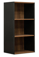 ラック 3段 収納棚 黒 ブラック 白 ホワイト 木目 おしゃれ シンプル 北欧 フリーラック コンパクト 玄関 リビング 本棚 電話台 オープンラック リビング 寝室 【納期B】【skb-hmp23】