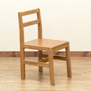 ダイニングチェア 2脚セット おしゃれ 木製 北欧 シンプル 椅子 ダイニングチェアー 肘掛けなし 肘なし 木目 カフェ ローバック 背もたれ ナチュラル カントリー 【納期B】【skb-itj01】