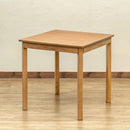 ダイニングテーブル 正方形 70×70cm 二人掛け 2人用 北欧 おしゃれ シンプル 木製 木目 ナチュラル カフェ風 角丸 安心 安全 合わせやすい デザイン 机 デスク 【納期B】【skb-itj03】