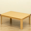 こたつ 長方形 継ぎ脚 高さ調整 シンプル 木目 コタツ テーブル リビング センターテーブル 座卓 ローテーブル 105×75cm 【納期B】【skb-mykt105】