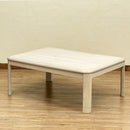 こたつ 長方形 継ぎ脚 高さ調整 シンプル 木目 コタツ テーブル リビング センターテーブル 座卓 ローテーブル 105×75cm 【納期B】【skb-mykt105】