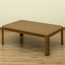 こたつ 120×80cm コタツ テーブル 北欧 カントリー 長方形 継ぎ脚 高さ調整 木目 シンプル おしゃれ リビング センターテーブル ローテーブル 単品 【納期B】【skb-mykt120br】