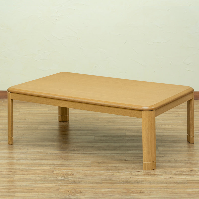 こたつ 120×80cm コタツ テーブル 北欧 カントリー 長方形 継ぎ脚 高さ調整 木目 シンプル おしゃれ リビング センターテーブル ローテーブル 単品 【納期B】【skb-mykt120br】