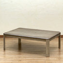 こたつ 120×80cm コタツ テーブル 北欧 カントリー 長方形 継ぎ脚 高さ調整 木目 シンプル おしゃれ リビング センターテーブル ローテーブル 単品 【納期B】【skb-mykt120br】