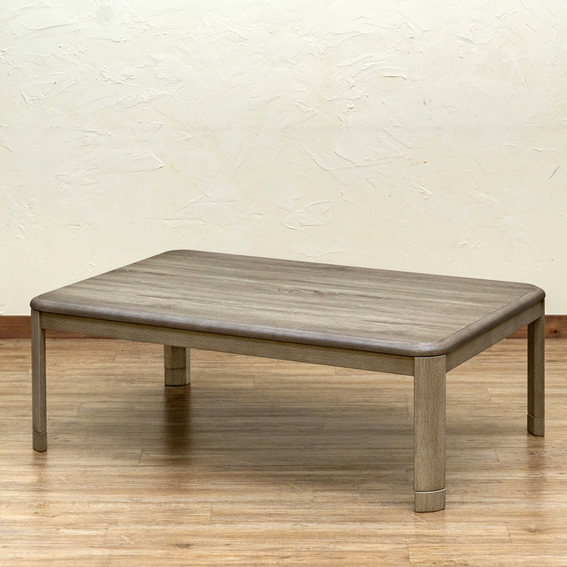 こたつ 120×80cm コタツ テーブル 北欧 カントリー 長方形 継ぎ脚 高さ調整 木目 シンプル おしゃれ リビング センターテーブル ローテーブル 単品 【納期B】【skb-mykt120br】