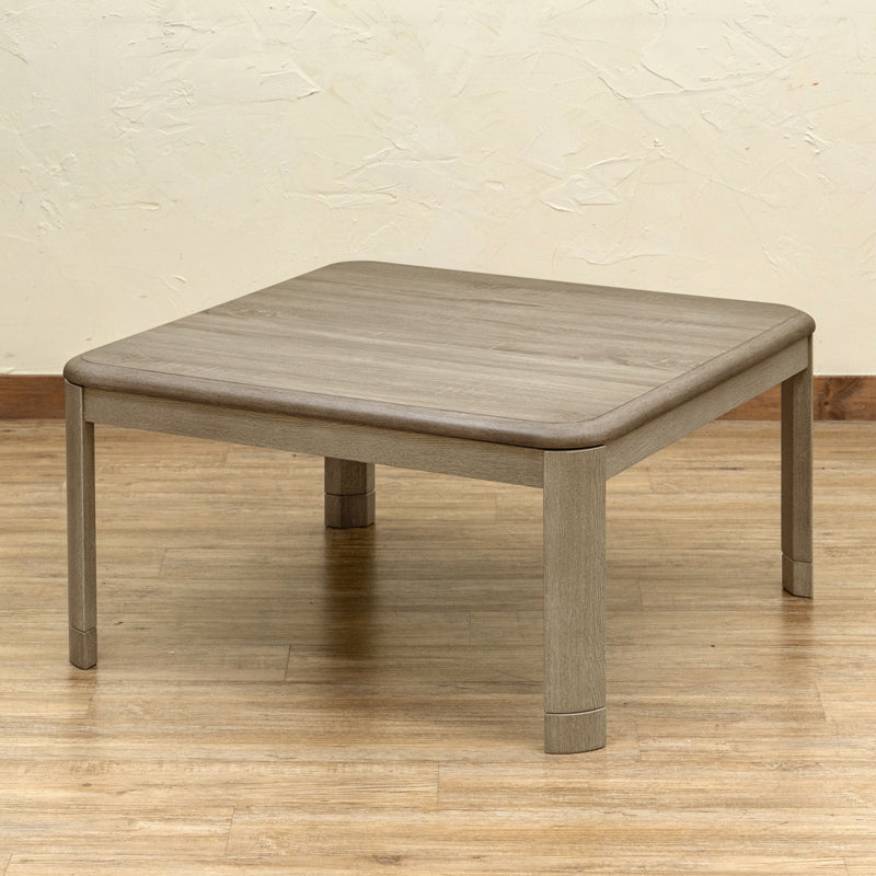 こたつ 80×80cm コタツ テーブル 継脚式 ハロゲンヒーター 手元コントローラー 継ぎ足 高さ調節 高さ変更 ナチュラル 北欧 カントリー 和風 洋風 おしゃれ 【納期B】【skb-mykt80】