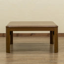 こたつテーブル 正方形 80×80cm コタツ おしゃれ 折り畳み 折畳み 折りたたみ 折れ脚 継ぎ脚 高さ変更 調整 調節 石英管ヒーター リビング 机 センターテーブル 【納期B】【skb-myo80】