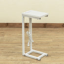 サイドテーブル おしゃれ 北欧 コンセント付き 2口 シンプル ナイトテーブル ソファサイド ベッドサイド ブラック 黒 白 ホワイト フレーム 木目 ナチュラル 【納期B】【skb-rmd05】