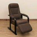 高座椅子 リクライニングチェア パーソナル チェアー ひじ掛け 肘付き 1人用 おしゃれ リラックスチェア 座椅子 和風 和室 おしゃれ 高さ調節 調整 フットレスト 【納期B】【skb-s307】