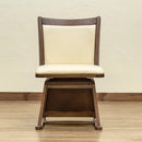 ダイニングチェア コタツ用 こたつ用 椅子 回転式 座面 肘掛けなし ハイバック 背もたれ 座面 PVC レザー調 熱 逃げにくい ダイニングチェアー こたつチェア 【納期B】【skb-scc40】