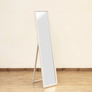 スタンドミラー 鏡 スリム 細い 姿見 インテリア おしゃれ アンティーク調 フレーム 木目 折畳み 折りたたみ 収納 【納期B】【skb-sh10】