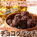 チョコクランチ 訳あり ミニ 小さい 一口サイズ ひとくち パフ チョコレート 大容量 保存料不使用 人工甘味料不使用 個包装 おやつ 洋菓子 【納期E】【sm00010415】