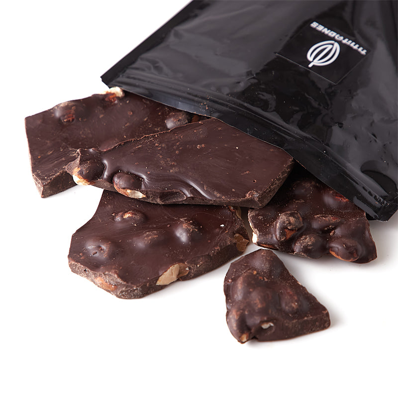 割れチョコ アーモンドチョコ 割れチョコレート カカオ 70％ クーベルチュール ハイカカオ ほろ苦い ビター 製菓材料 美味しい ポスト投函 【納期E】【sm00011203】