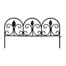 ガーデンフェンス 柵 小さい ミニ ガーデニング DIY アイアン製 【納期B】【sms-ipn-7238tg】