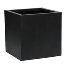 プランター 大型 おしゃれ 花 屋外 正方形 立方体 コンクリート モダン 都会的 インダストリアル 鉢カバー 直植え 水抜き穴 植物 ガーデニング 庭 玄関 白 黒 【納期B】【sms-tex-360c】