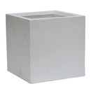 プランター 大型 おしゃれ 花 屋外 正方形 立方体 コンクリート モダン 都会的 インダストリアル 鉢カバー 直植え 水抜き穴 植物 ガーデニング 庭 玄関 白 黒 【納期B】【sms-tex-360c】