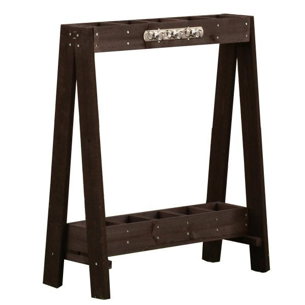 玄関や壁ぞいに置いてもスリムなツールスタンド