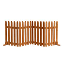 木製フェンス ウッド 柵 天然木 折り畳み 折りたたみ ホワイト 白 茶 おしゃれ 園芸 ガーデニング 庭 玄関 曲がる コの字 L字 プランターカバー 間仕切り 自立 【納期B】【sms-wf-160f】