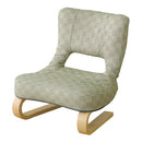 正座椅子 背もたれ付き 座椅子 正座 リクライニング 膝 腰痛 対策 背筋 伸びる 厚み クッション ボリューム 和風 和柄 和室 フロアチェア 曲げ木 脚 木製 完成品 【納期E】【szo-hkz】