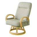 高座椅子 リクライニング フロアチェア 背もたれ ひじ掛け 肘置き 回転 座面 和風 和柄 モダン 和室 立ち上がり 座る 動作 楽 腰 膝 負担軽減 ポケット リビング 【納期E】【szo-rkz】