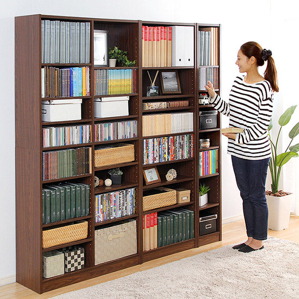 本棚 収納 ラック 棚 幅 60cm 書棚 本収納 収納棚 おしゃれ 可動棚 棚板 白 大容量 リビング ダイニング 書斎 子供部屋 子ども シンプル 木目 北欧 多目的ラック 【納期A】【szo-rt-1860】