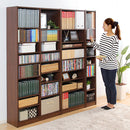 本棚 収納 ラック 棚 幅 90cm 大容量 リビング ダイニング 書斎 子供部屋 子ども シンプル 木目 北欧 多目的ラック 書棚 本収納 収納棚 おしゃれ 可動棚 棚板 白 【納期E】【szo-rt-1890】