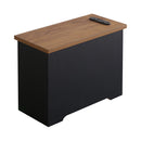 ルーターボックス 壁付け 置き型 壁寄せ ルーター収納ボックス 目隠し コンセント おしゃれ 棚 高さ30cm 約40cm幅 シンプル 北欧 木目 黒 ブラック 白 ホワイト 【納期E】【szo-rtb-h30】