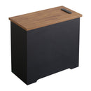 ルーターボックス 壁寄せ 壁付け 置き型 部屋の隅 角 ルーター収納ボックス 目隠し 黒 ブラック コンセント おしゃれ 棚 幅45cm シンプル 北欧 木目 白 ホワイト 【納期E】【szo-rtb-h45】