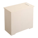 ルーターボックス 壁寄せ 壁付け 置き型 部屋の隅 角 ルーター収納ボックス 目隠し 黒 ブラック コンセント おしゃれ 棚 幅45cm シンプル 北欧 木目 白 ホワイト 【納期E】【szo-rtb-h45】