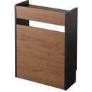 ケーブルボックス 棚 収納 目隠し コード コンセント 隠す おしゃれ 黒 ブラック ルーターボックス 壁寄せ ルーター収納ボックス 巾木除け ケーブル収納ボックス 【納期E】【szo-rtsb-h60】