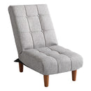 フロアソファ 1人掛け用 脚付き 座椅子 リクライニング ボリューム 厚み 【納期E】【szo-sh-01-qua1p】