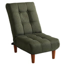 フロアソファ 1人掛け用 脚付き 座椅子 リクライニング ボリューム 厚み 【納期E】【szo-sh-01-qua1p】