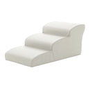 ドッグステップ 階段 3段 小型犬 チワワ フレンチブルドッグ パピヨン ポメラニアン ヨークシャテリア おしゃれ フェイクレザー 【納期E】【szo-sh-07-dgs-3】