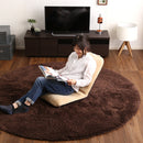 座椅子 コンパクト リクライニング 姿勢 小さめ 椅子の上 使える フラット 水平 角度調整 生地 メッシュ 起毛 緑 赤 ピンク 茶色 黒 ブラック 青 モールド成型 【納期E】【szo-sh-07-ler-l】