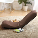 座椅子 リクライニング コンパクト 小さいめ 座いす フルフラット 角度調整 かわいい ミニ 生地 メッシュ 起毛 緑 赤 ピンク ベージュ ブラウン 黒 ブラック 青 【納期E】【szo-sh-07-ler-m】