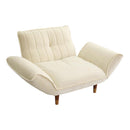 カウチソファ 1人掛け ソファー ベロア おしゃれ 北欧 大人かわいい フェミニン ガーリー シンプル くすみカラー 肘掛け リクライニング ポケットコイル 日本製 【納期E】【szo-sh-07-okba1p】