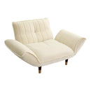 カウチソファ 1人掛け ソファー ベロア おしゃれ 北欧 大人かわいい フェミニン ガーリー シンプル くすみカラー 肘掛け リクライニング ポケットコイル 日本製 【納期E】【szo-sh-07-okba1p】