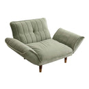 カウチソファ 1人掛け ソファー ベロア おしゃれ 北欧 大人かわいい フェミニン ガーリー シンプル くすみカラー 肘掛け リクライニング ポケットコイル 日本製 【納期E】【szo-sh-07-okba1p】