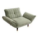 カウチソファ 1人掛け ソファー ベロア おしゃれ 北欧 大人かわいい フェミニン ガーリー シンプル くすみカラー 肘掛け リクライニング ポケットコイル 日本製 【納期E】【szo-sh-07-okba1p】