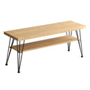 収納棚 オープンラック 棚 センターテーブル ローテーブル リビングテーブル ヘッドボード スタイリッシュ 北欧 西海岸風 ナチュラル カントリー おしゃれ 【納期A】【szo-vbv-110】